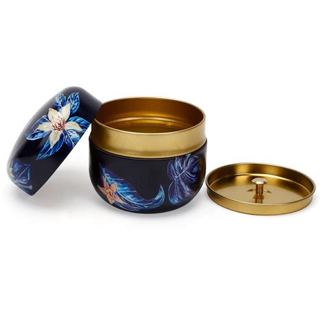 Buy OLOMA Tea Box, Tea Containers Candle Cans Tea Box Candy Snacks ...