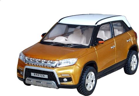 Sheel Brezza Toy Car with Pull Back Action [Gold] : Amazon.in: Toys & Games