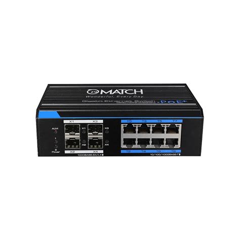 Industrial 8-Port Gigabit PoE+ 2/4-Port Gigabit SFP L2 Managed Etherne ...