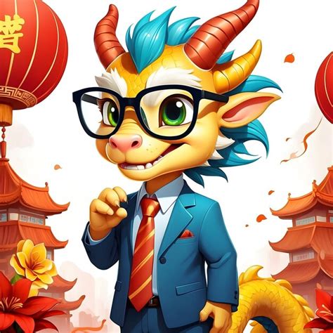Chinese dragon zodiac mythical creature illustration chinese astrology ...