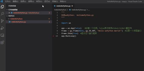 wxPython Complete 的图像结果