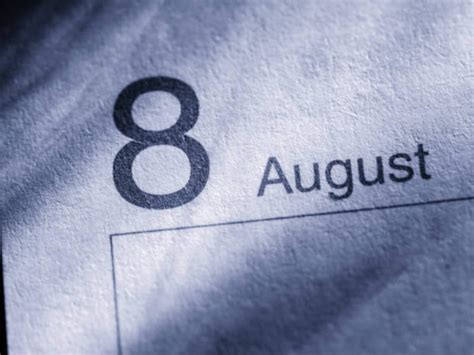 How Many Days Until August 8, 2024 - Udyamoldisgold