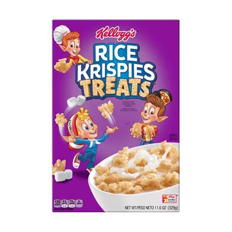 Rice Krispies Treats Cereal - Snack History