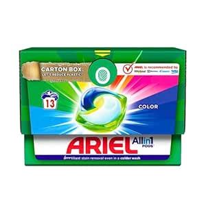 Ariel All in 1 Cool Clean Stain Removal Pods 13's Colour : Amazon.in ...