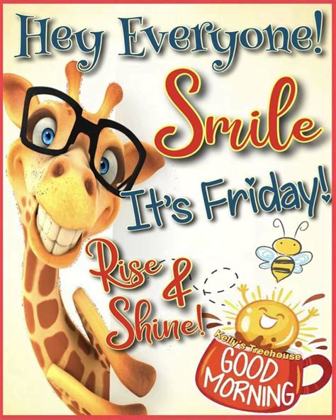 Good Morning Happy Friday Smile