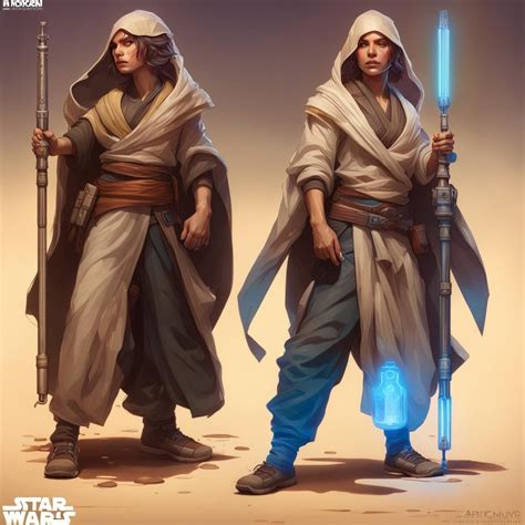 Star Wars Jedi Character Concept Art