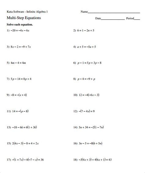 Image result for Pre-Algebra Problems PDF