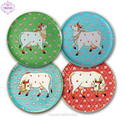 Wall Plates - Folk Art – Trove Craft India