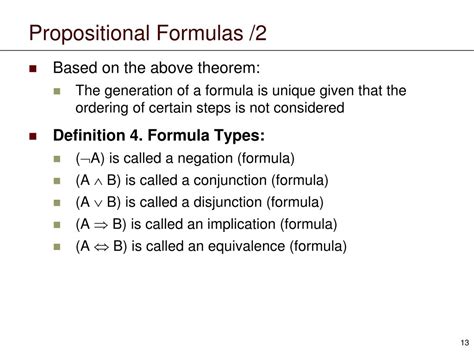 Propositional formula Propositional Logic 的图像结果