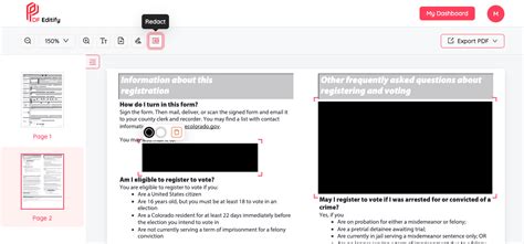 Image result for Redact a PDF File