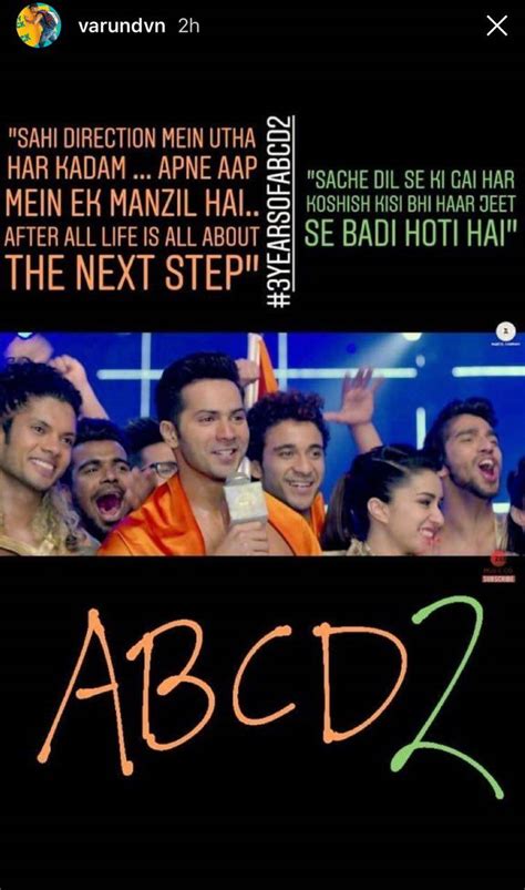 Varun Dhawan and Shraddha Kapoor reminisce 3 years of 'ABCD 2', see ...
