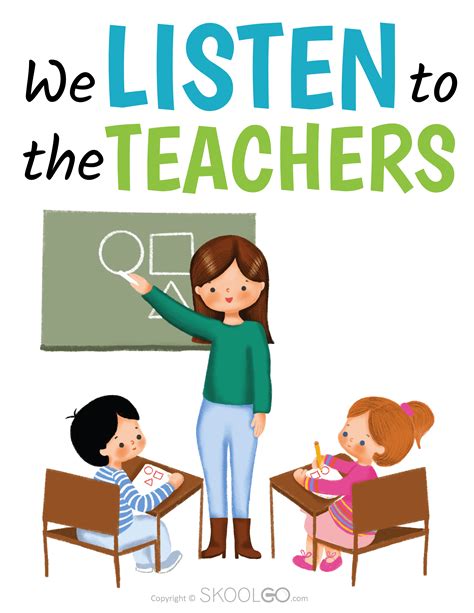 Listening To Teacher Coloring Pages [2025]