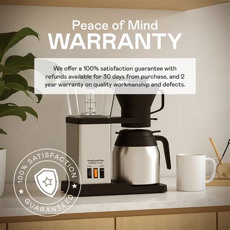 SimplyGoodCoffee Brewer Thermal – Simply Good Coffee