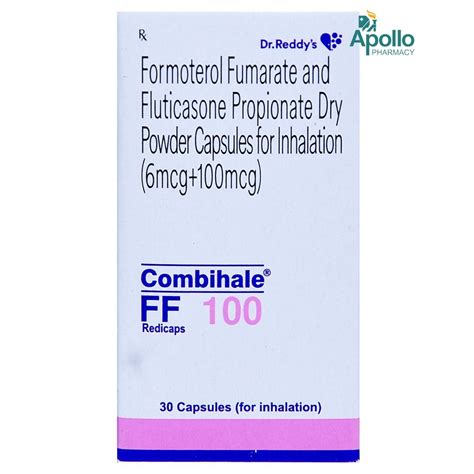 Combihale FF 100 Redicaps 30's Price, Uses, Side Effects, Composition ...