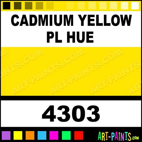 Cadmium Yellow Pl Hue Oil Colors Oil Paints - 4303 - Cadmium Yellow Pl ...