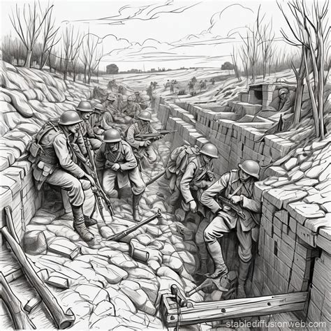 war trench Prompts | Stable Diffusion Online