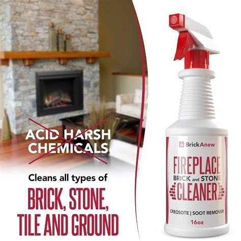 Fireplace Brick and Stone Cleaner | Fireplace Cleaning Supply