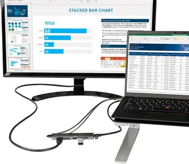 Specificaties van Startech.com USB C Multiport Adapter - USB-C naar 4K ...