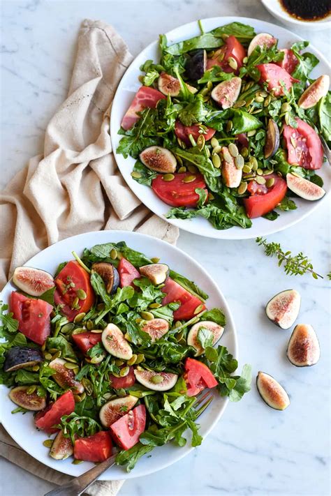 Fig Arugula Tomato Salad | Eat Well Enjoy Life
