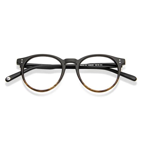 Buy Black Brown Full Rim Round John Jacobs Rich Acetate JJ E13315-C2 ...