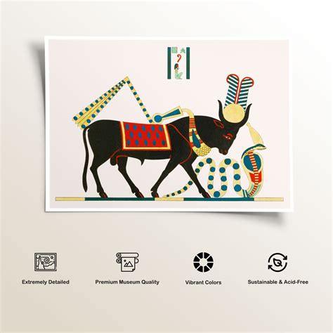 Apis illustration from Pantheon Egyptien: Buy Egyptian Paintings & Art ...