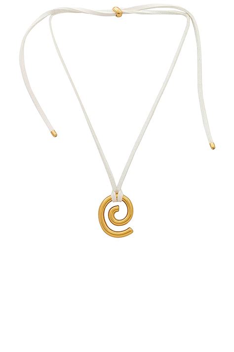 Luv AJ X Sivan Ayla Shell Pendant Necklace in Gold | REVOLVE