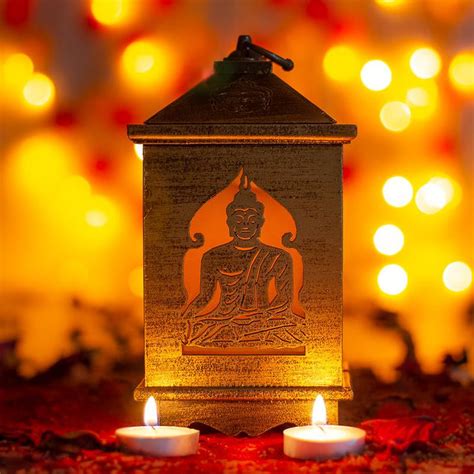 Buy Golden Baby Monk Figurine with Spring Head Online in India ...