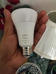 Buy PHILIPS Hue Gen 3 Smart Light E27 Color Ambiance 9W Bulb, Bluetooth ...