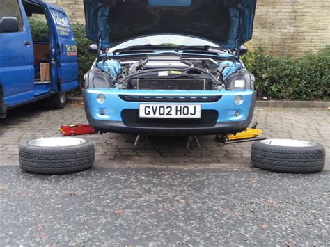 Image result for Mini Coilover Install