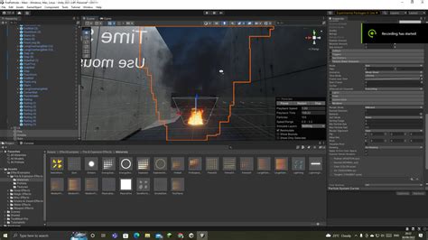 Unity Particle Tutorials 的图像结果