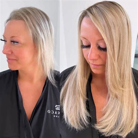 From Flat To Fab - Thin Hair Extensions Before And After
