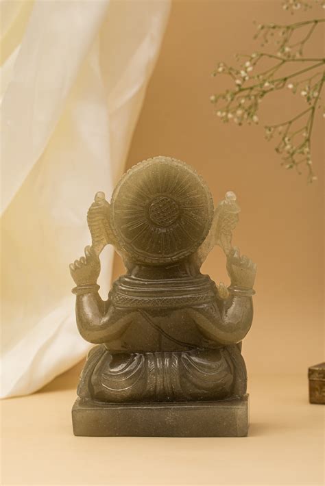 Decorative Green Aventurine Ganesha | Ganesh Idol | Gem Anatomy ...