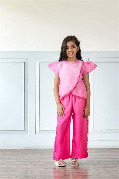 Pink Ombre Effect Co-ord Set – RISA DREAMWORLD