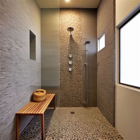 10 Waterfall Shower Tile Ideas You Will Love - Rhythm of the Home