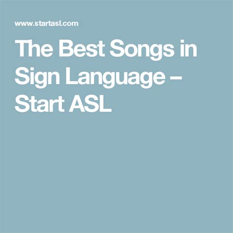 Image result for Fast Sign Language Songs
