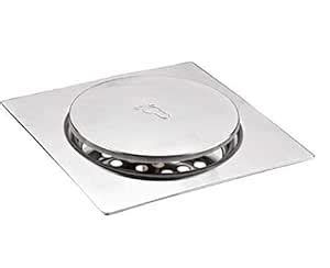 KYOTO Square Floor Pop Up Glossy Grating Stainless Steel Floor Drain ...