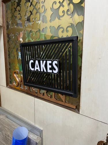 Reception Sign Board - Acrylic Reception Signage Manufacturer from New ...