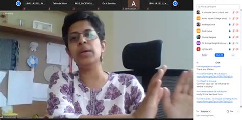 At the end there was a question answering session between the guest and ...