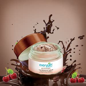 Buy Everyuth Naturals Chocolate And Cherry Tan Removal Scrub (50 g ...
