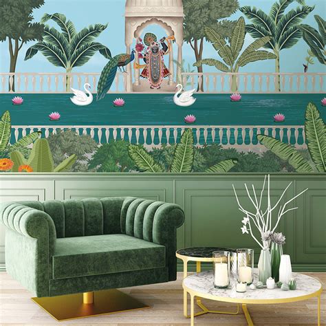 Nouri | Ethnic | Wallpaper Mural | Digital Walls