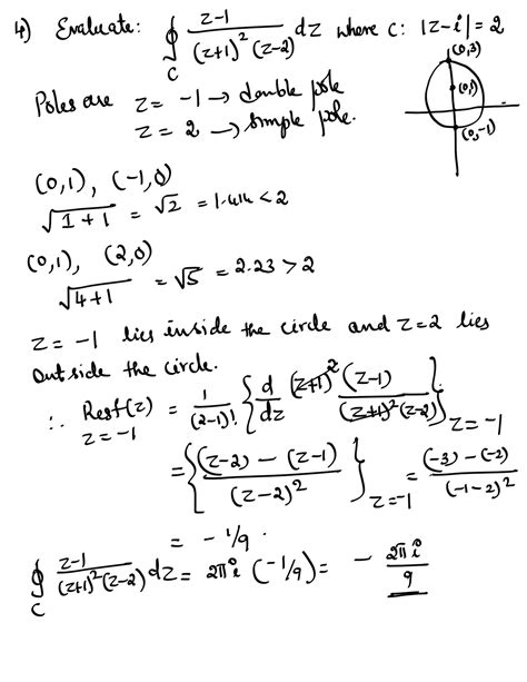 Residues 2 - These are professors' handwritten notes. They contain ...