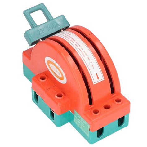 Electrical Knife Switch, 100A Knife Switch Double Throw Flame Retardant ...