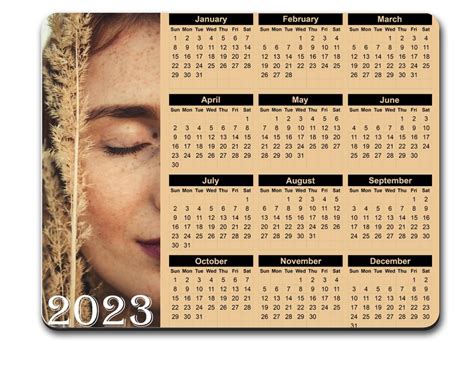 Calendar Mouse Pads - yubingo.com