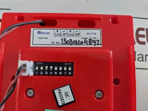 Ravel Electronics Re-717M Addressable Manual Call Point – Aeliya Marine ...