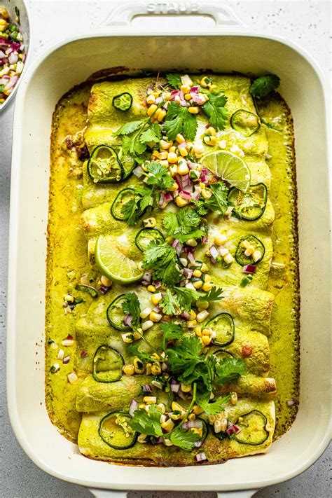 Quick & Easy Ground Beef Enchiladas Verdes (with Green Sauce) | So Much ...