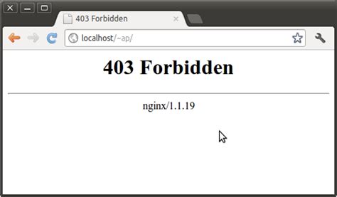 How To Disable 403 Forbidden Nginx 1.0.11 On TRIOND | RedGage