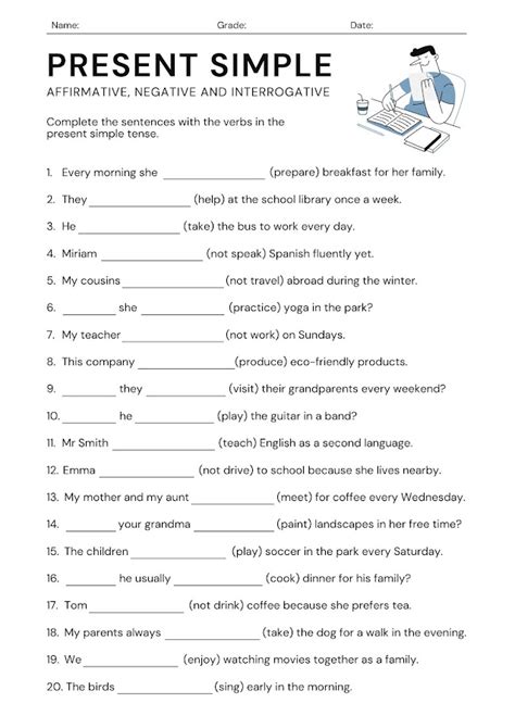 Image result for Simple Present Practice