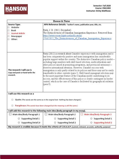 Image result for Research Note to File