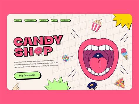 Image result for Candy Store Animation