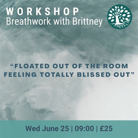 Breathwork Workshop with Brittney Emley, The Old Malthouse, 33 The ...